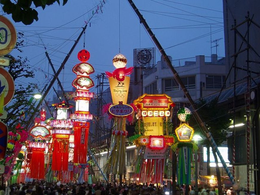 Tanabata Festival - the holiday of the dead in Japan