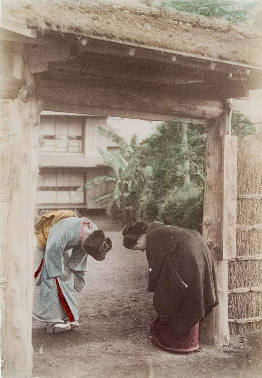 Ojigi bowing ritual