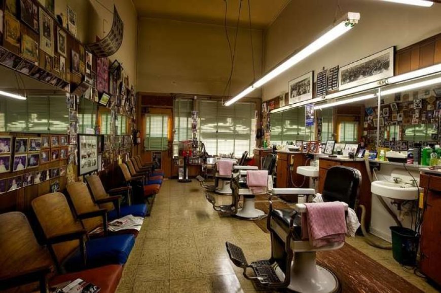 Barbershop in Japan