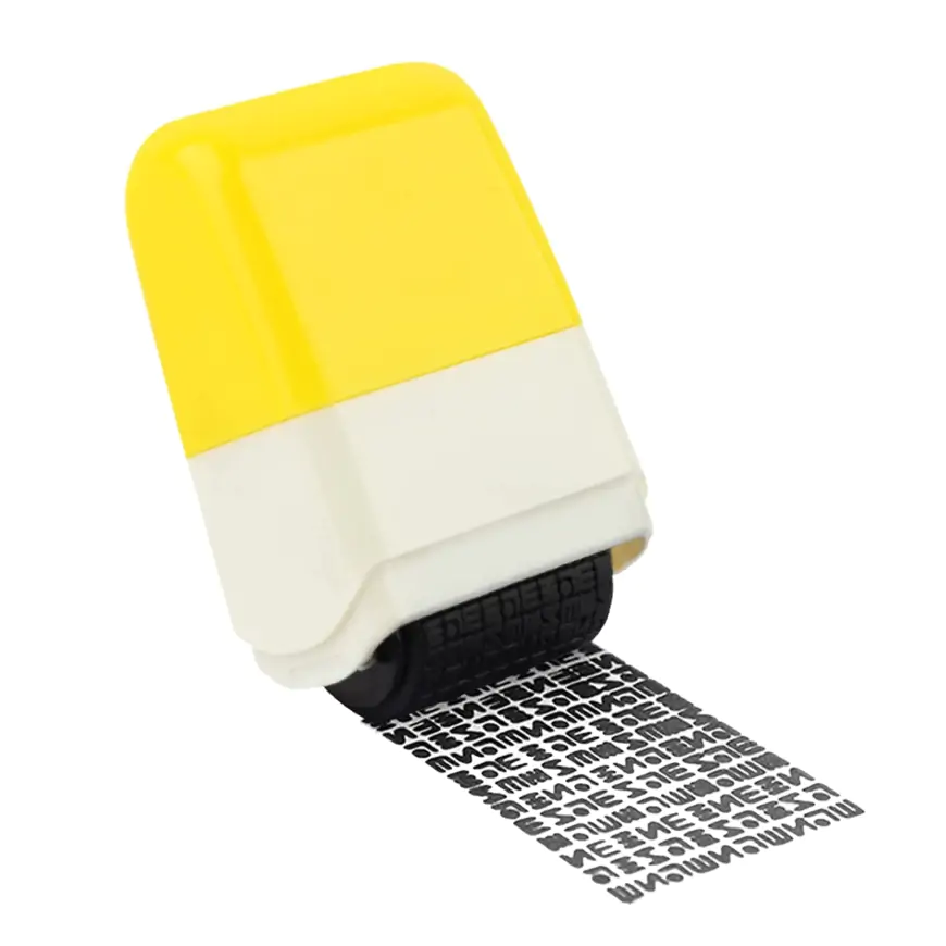 Innovative personal data protection Stamp
